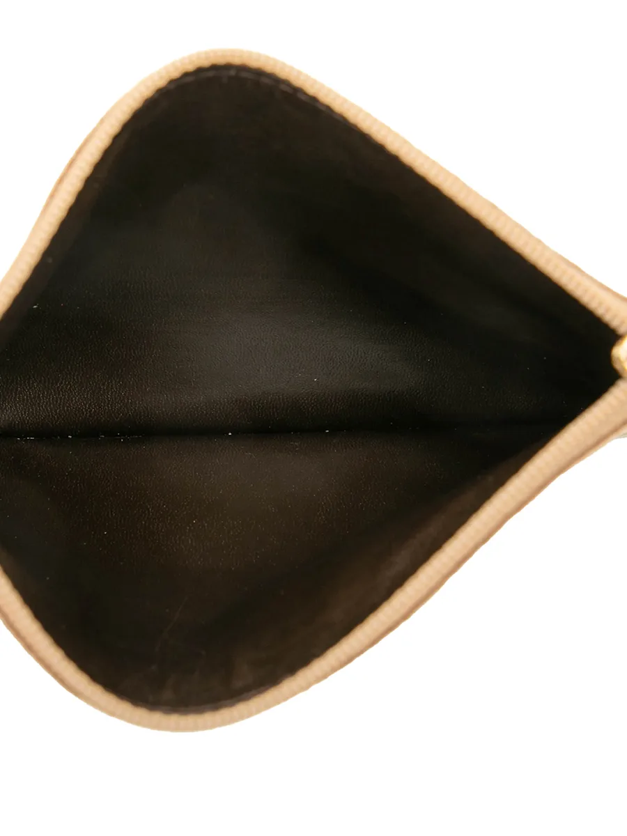 2011 Suede Anagram Flat pouch 8