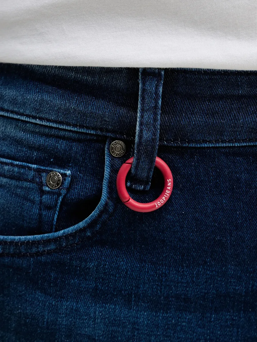 Mitch ring-detail jeans 8