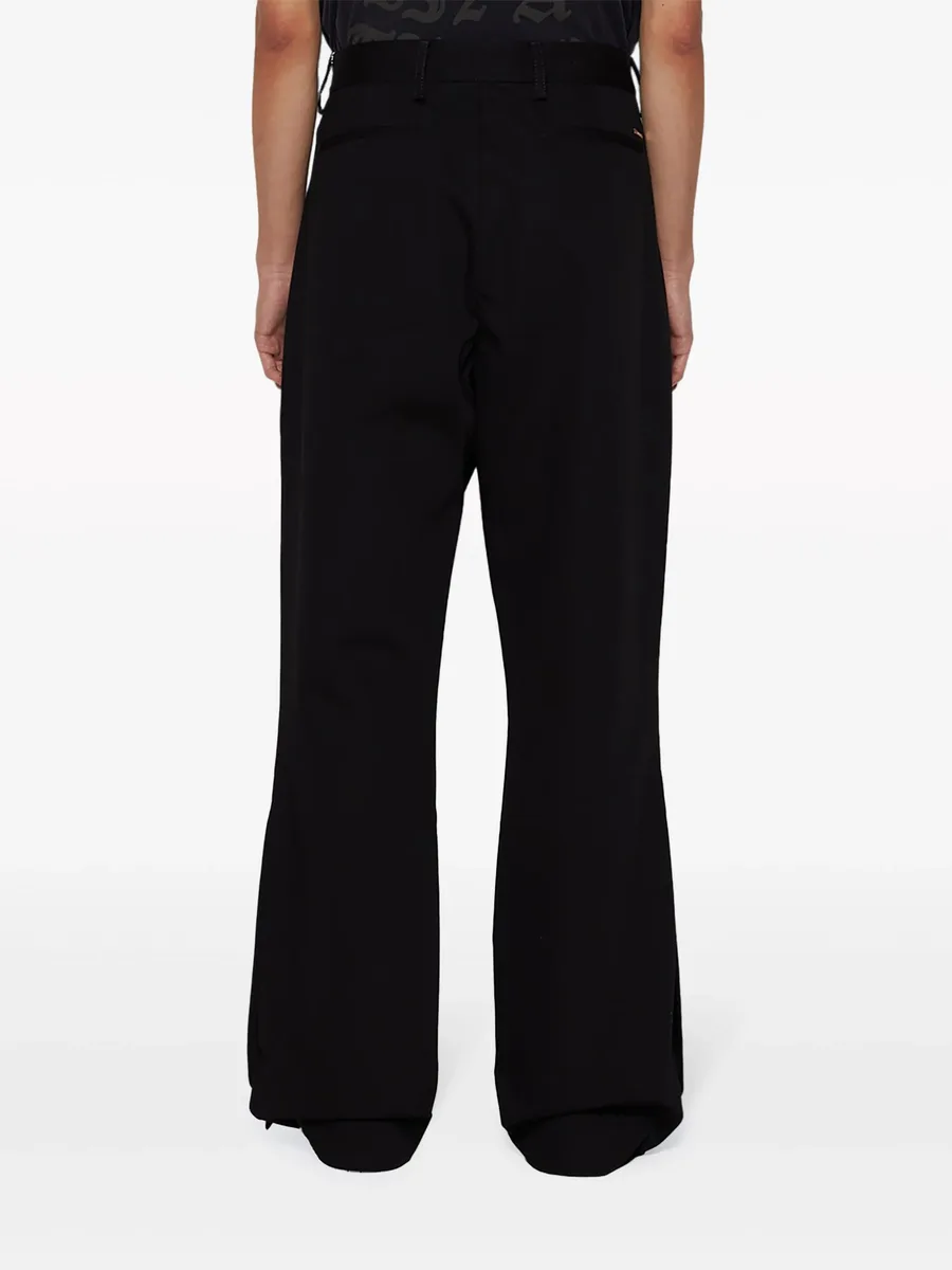 Kick flared trousers 9