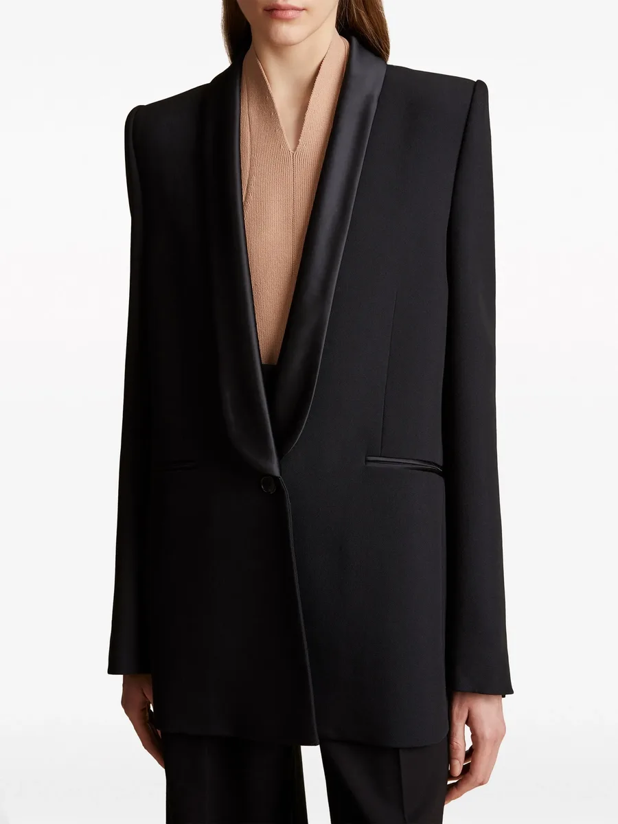 The Helio shawl-lapels blazer 14