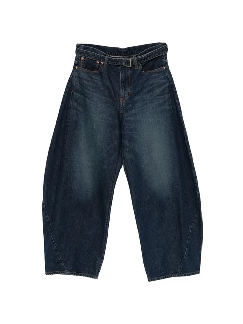 belted jeans