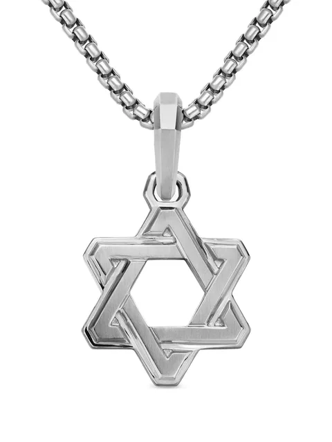серебряная подвеска Deco Star of David (24 мм)