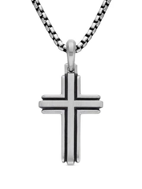 серебряная подвеска Deco Cross (34 мм)
