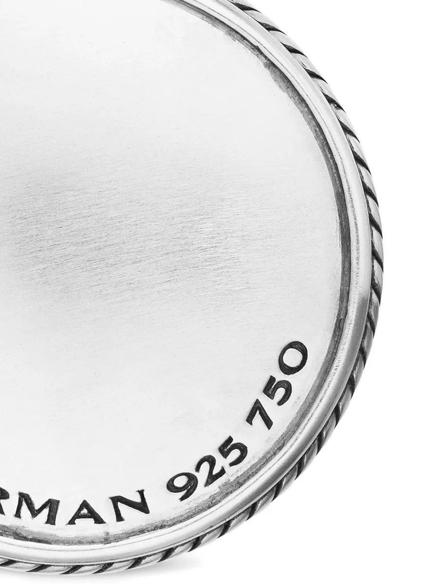 подвеска Maritime Compass из желтого золота и серебра с бриллиантами (29.5 мм) 7