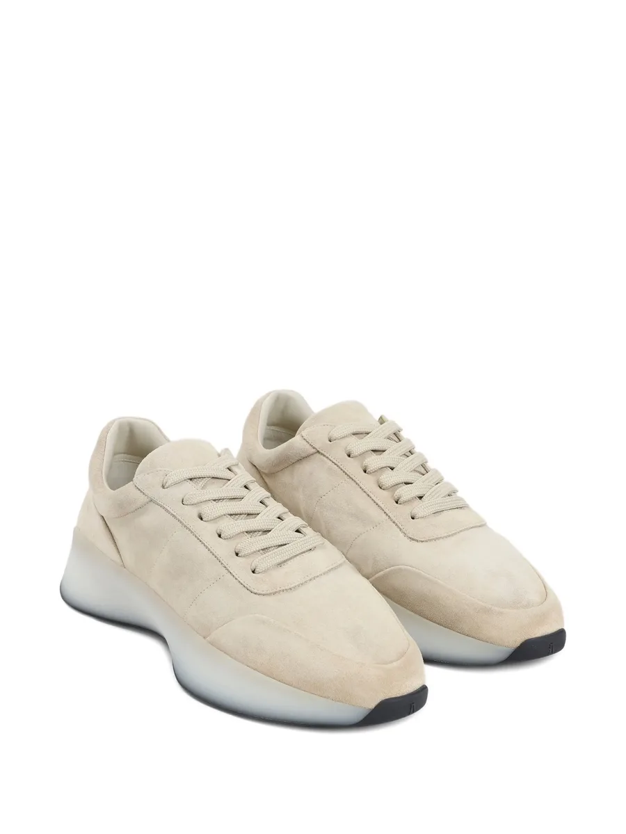 suede lace-up sneakers 3