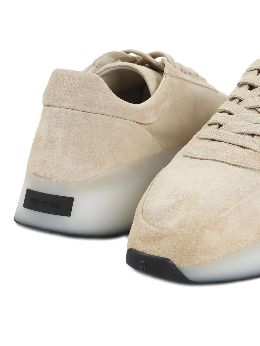 suede lace-up sneakers 6