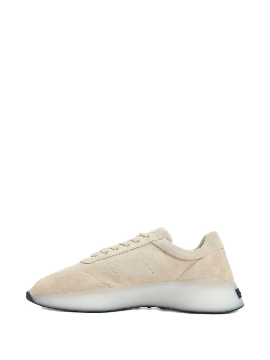 suede lace-up sneakers 8