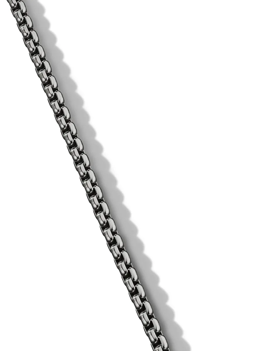 серебряное колье Box Chain (4.8 мм) 2