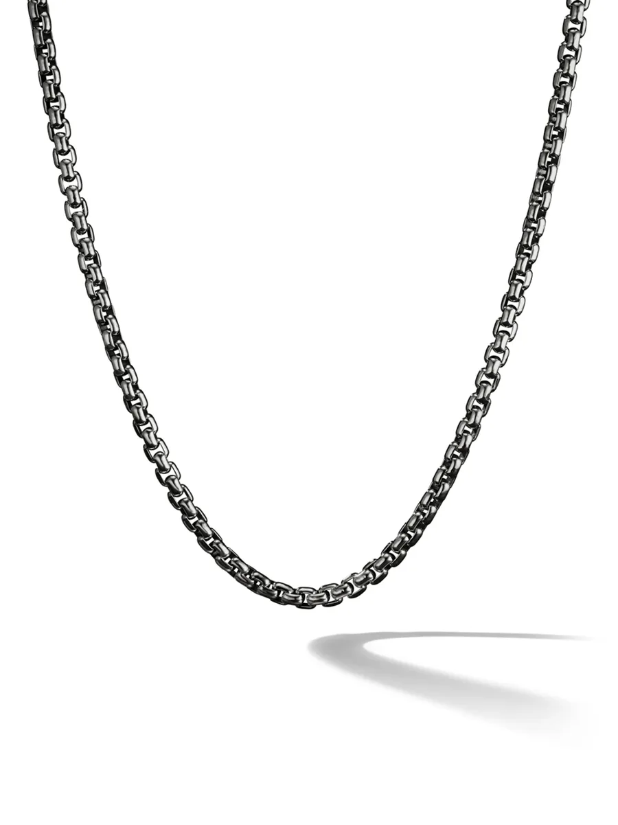 серебряное колье Box Chain (4.8 мм) 1