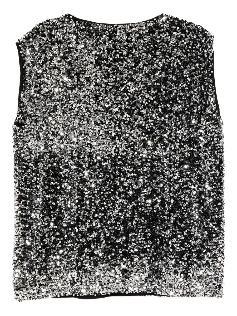 топ с пайетками из коллаборации с Comme Des Garçons 4