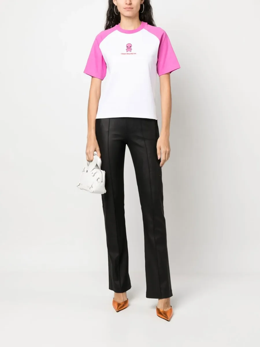 raglan-sleeved T-shirt 4