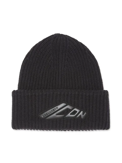 шапка бини Icon в рубчик