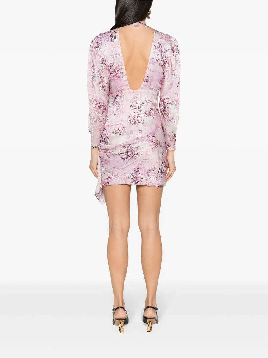floral-print mini dress 11