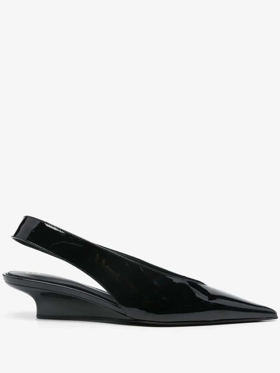 туфли The Wedge-Heel с ремешком на пятке 1