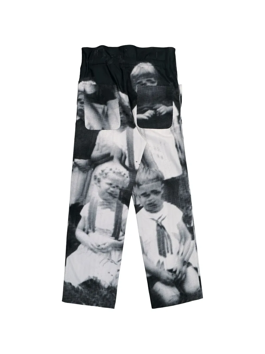 glitch print trousers 4