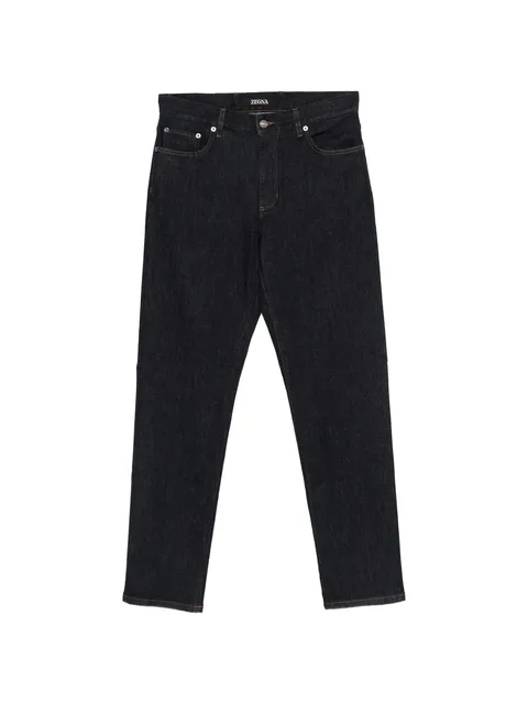 buttoned jeans