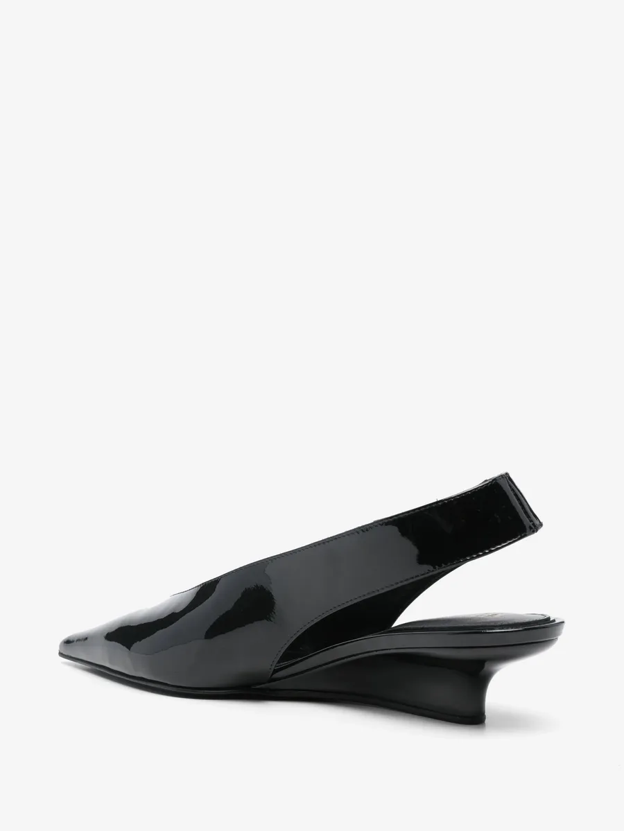 туфли The Wedge-Heel с ремешком на пятке 3