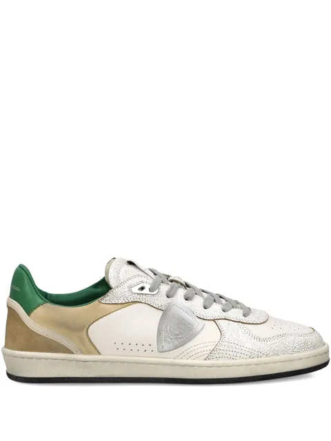Nice textured leather sneakers