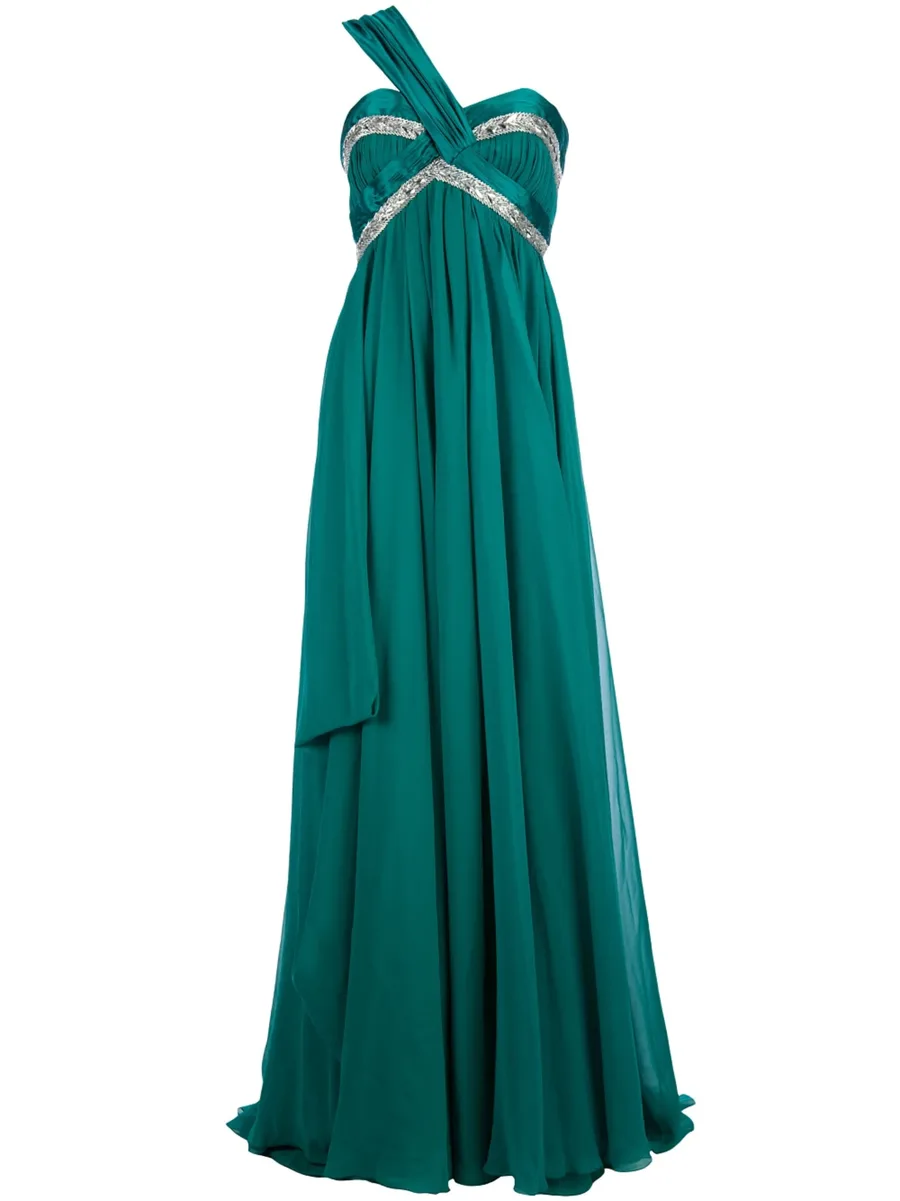 asymmetric shoulder strap dress 1