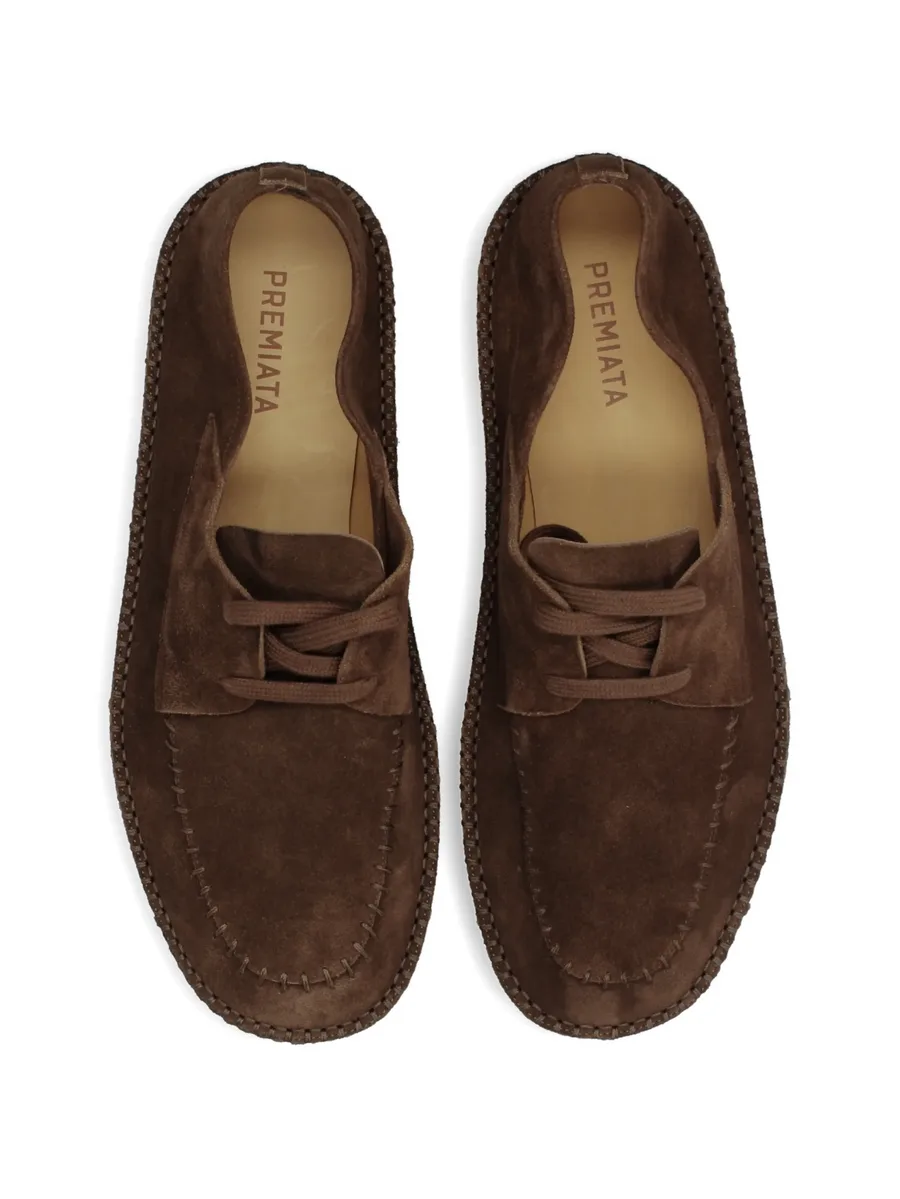 lace-up stitched loafers 8