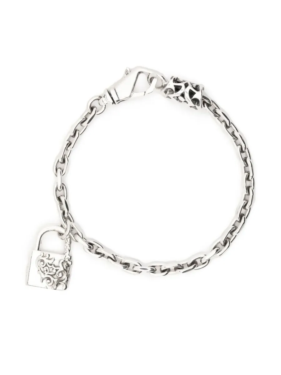 Arabesque padlock chain bracelet 1