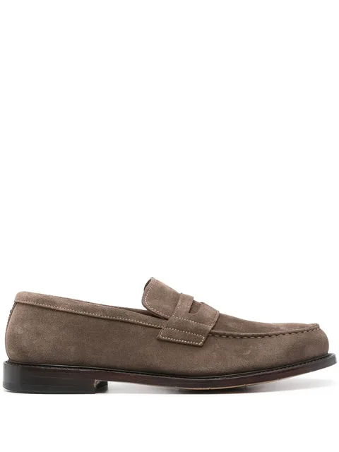 suede moccasin loafers