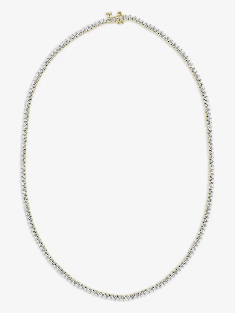колье Sienna из желтого золота с бриллиантом