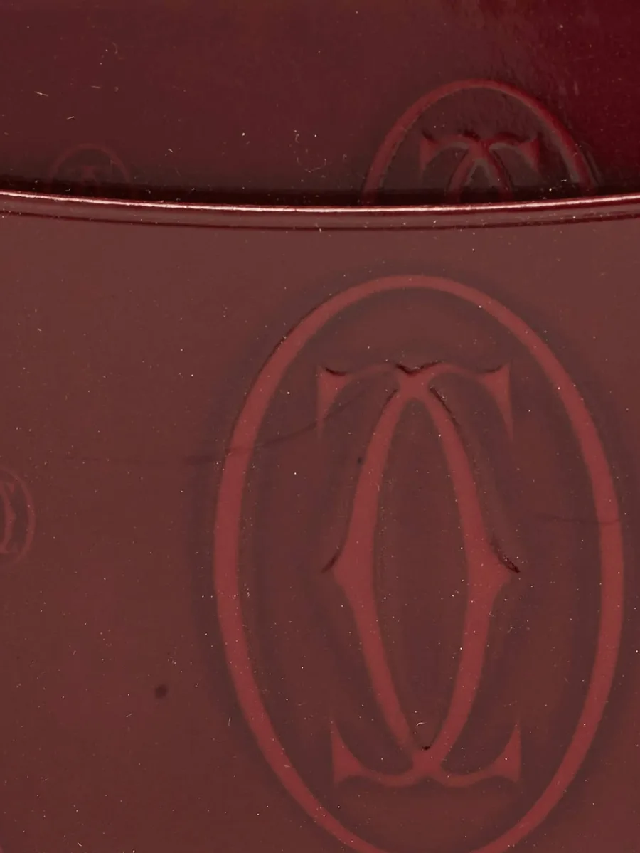 Happy Birthday logo-embossed card holder 4