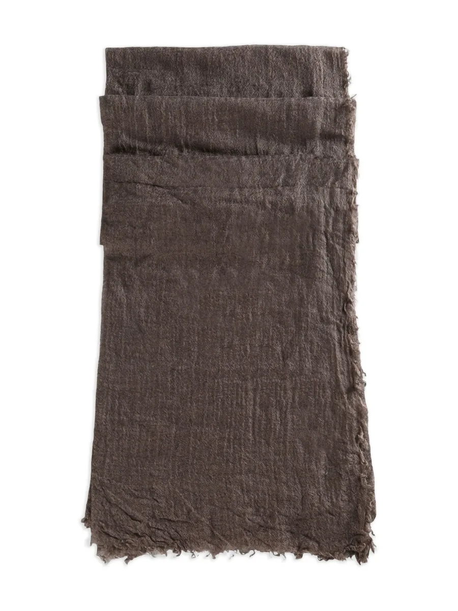 frayed-edge scarf 1