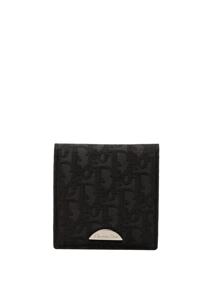 2001 Oblique Canvas Bifold Compact Wallet small wallets 1