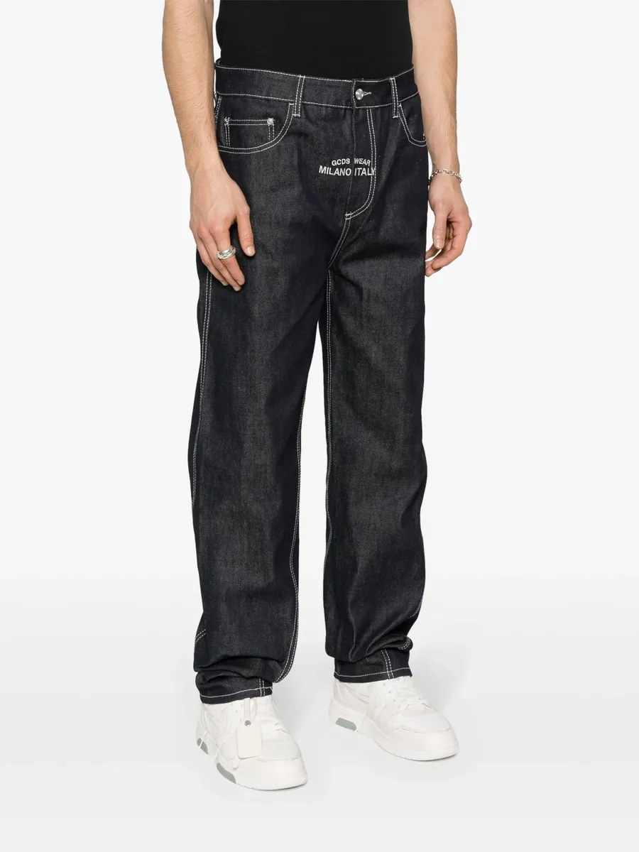 джинсы Raw Denim Wide 7