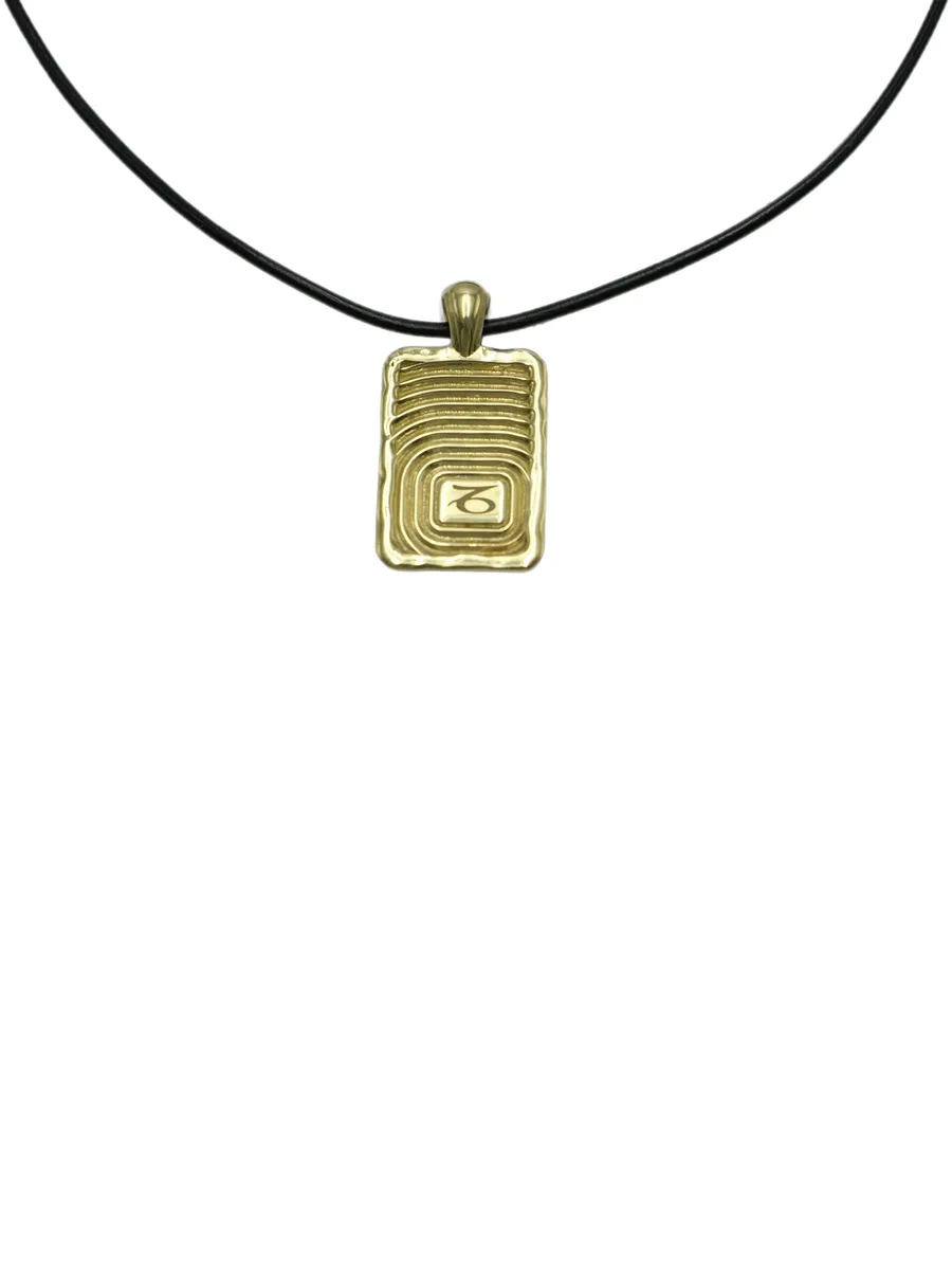 Capricorn pendant necklace 2