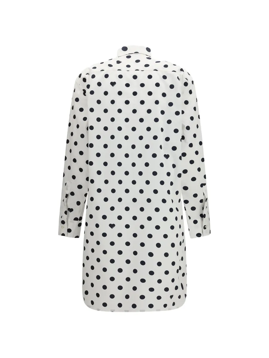 polka-dot shirt dress 3