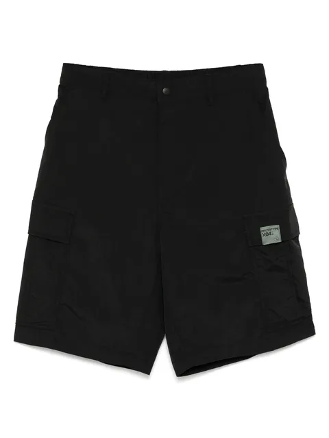 logo-patch cargo shorts