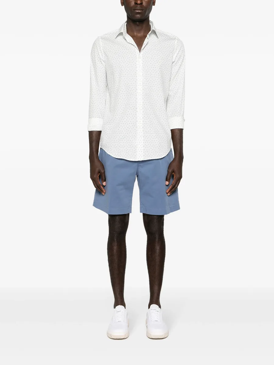 mid-rise chino shorts 4
