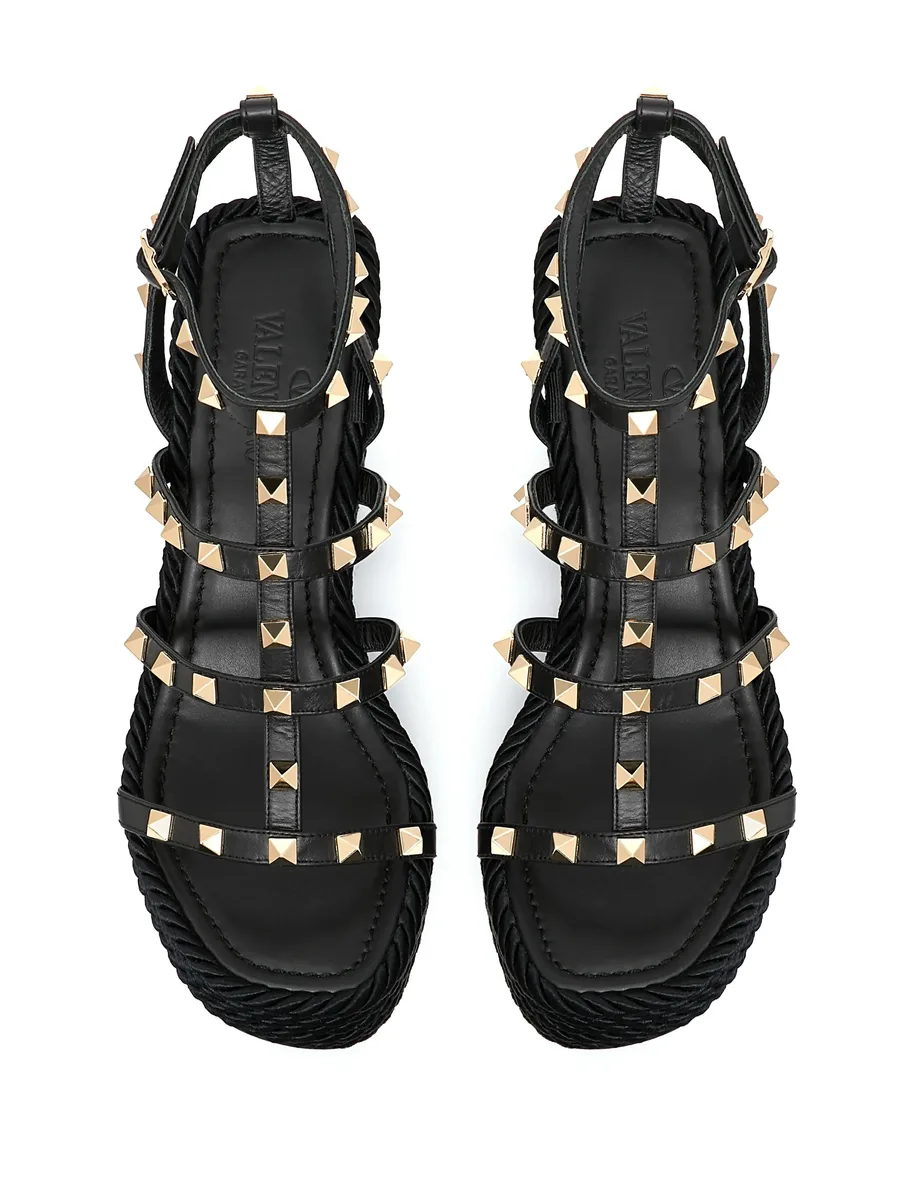 босоножки Rockstud на танкетке 8