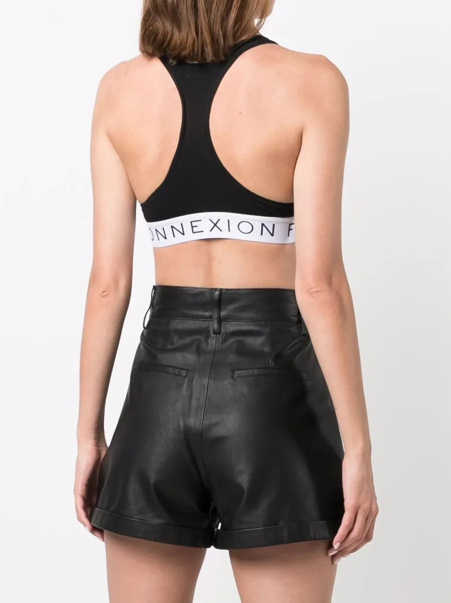 logo-tape racerback vest 7