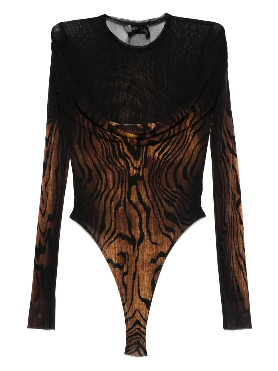 сетчатое боди The Wood 3