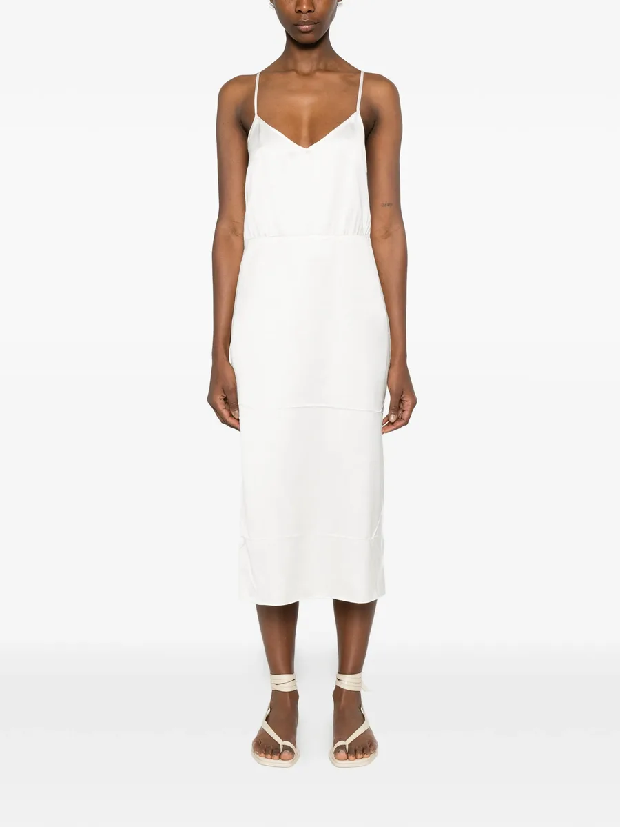 V-neck midi dress 7