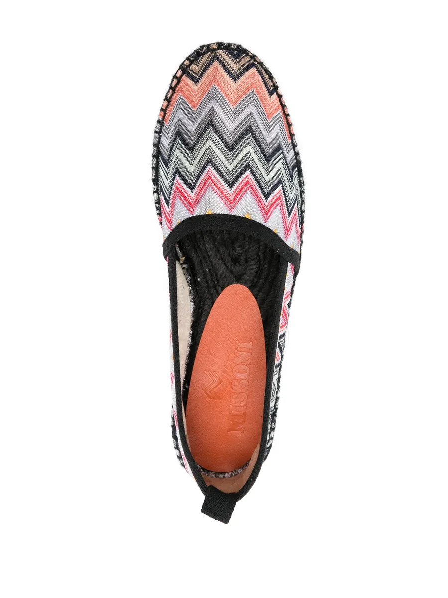 chevron-knit espadrilles 7