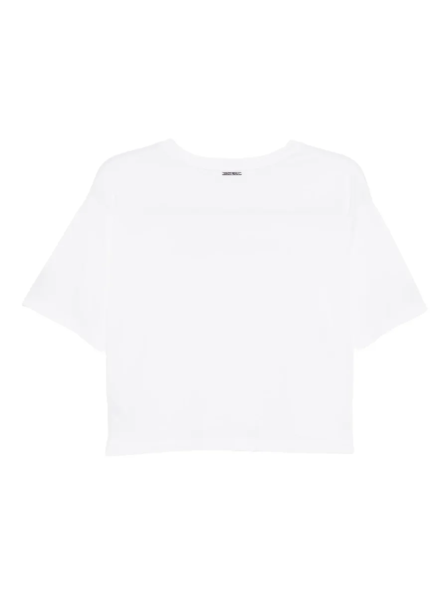 logo-embossed T-shirt 3