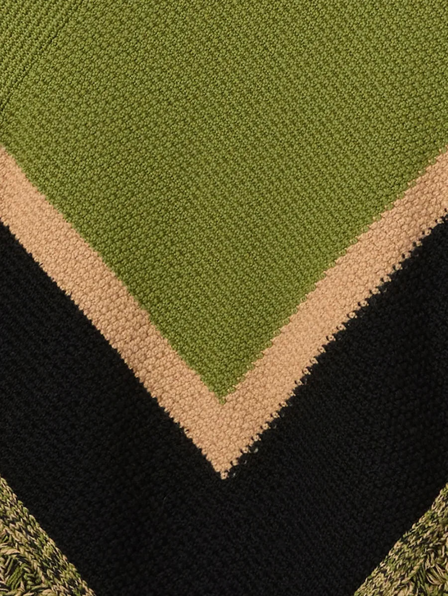 пончо Dreamcatcher с бахромой и вышивкой 3