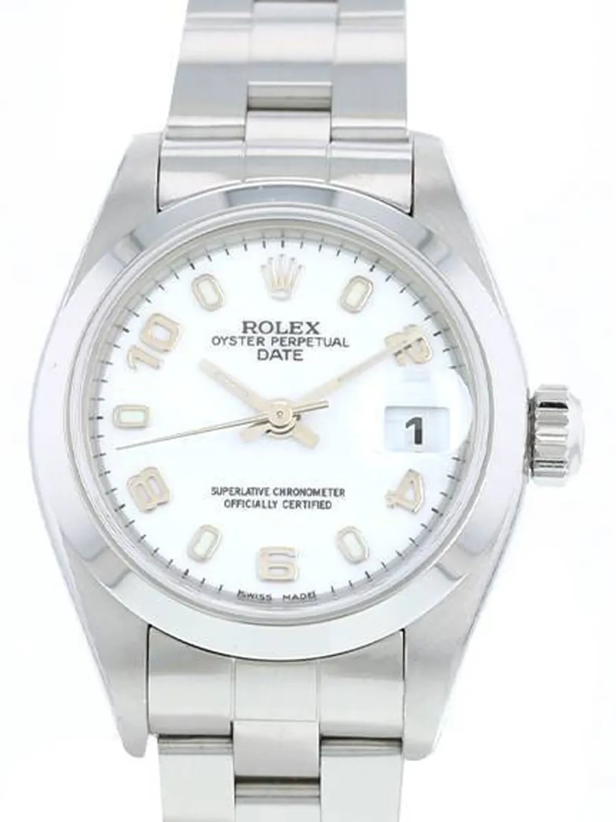 наручные часы Lady Oyster Perpetual Date pre-owned 26 мм (1999 год) 4