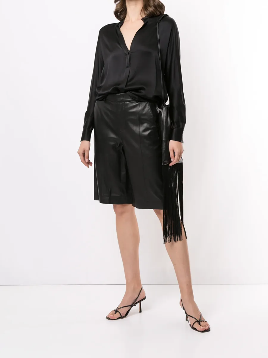 silk v-neck blouse 3