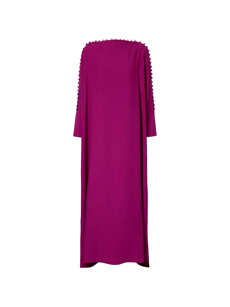 Mila button-embellished maxi dress 1