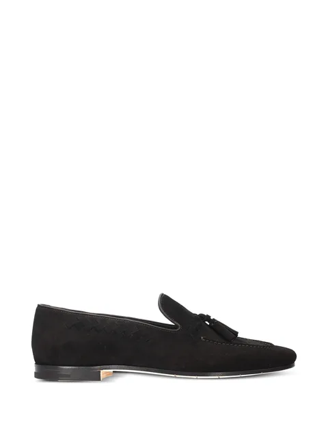 leather loafers
