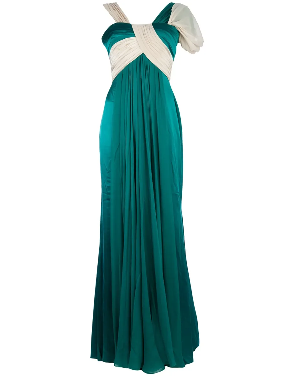 silk evening dress 1