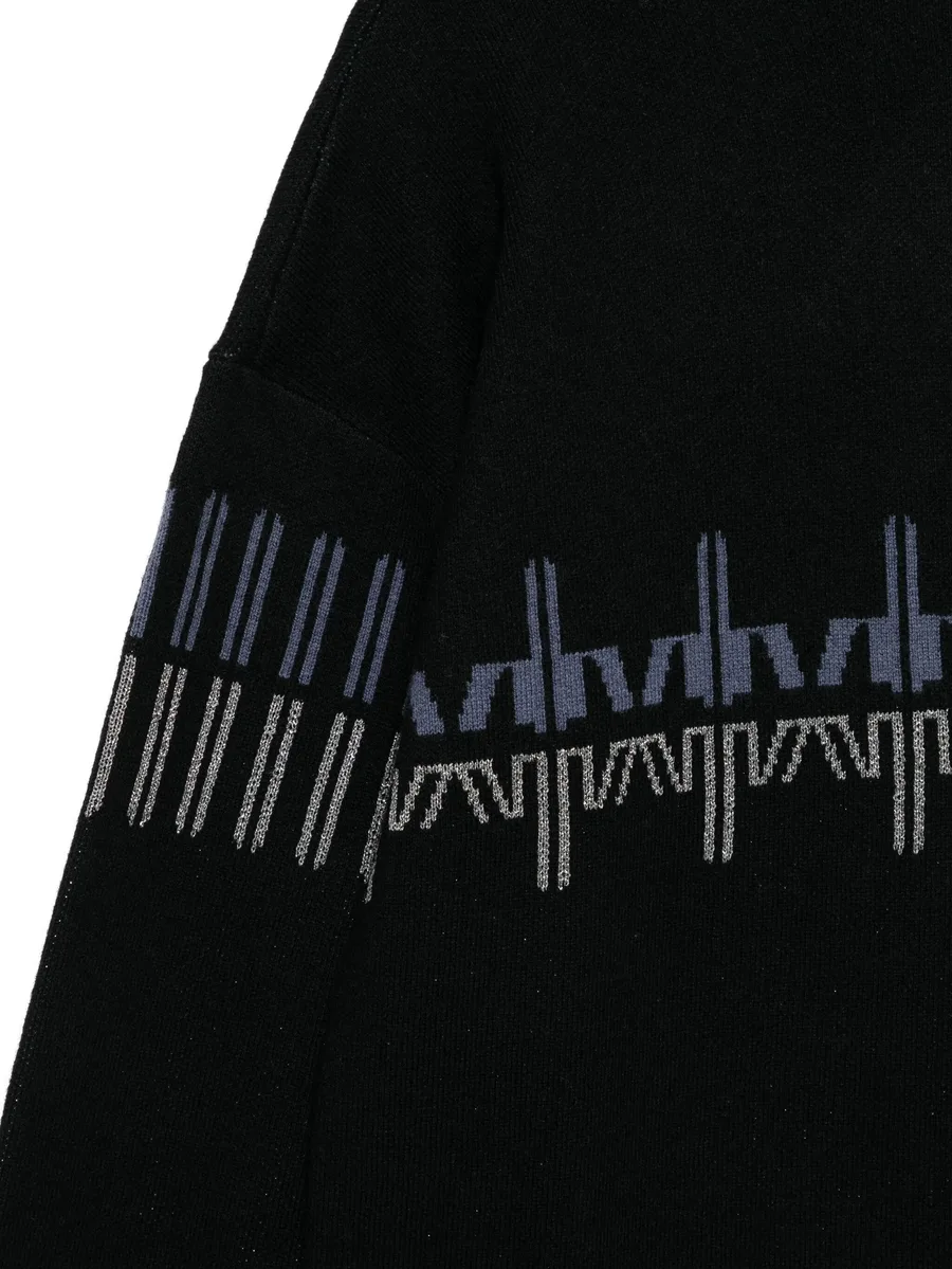 patterned turtleneck sweater 5