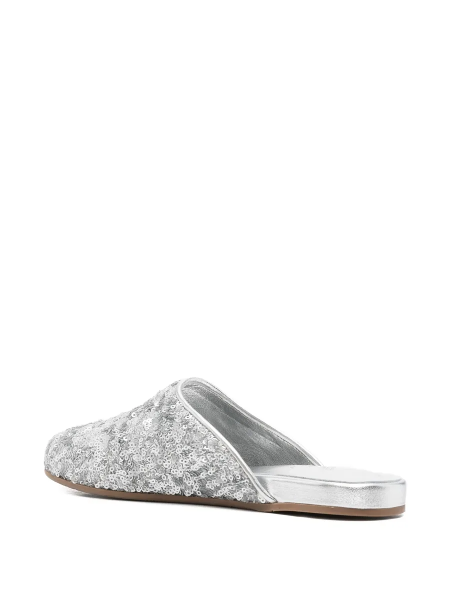 мюли The Slipper с пайетками 5