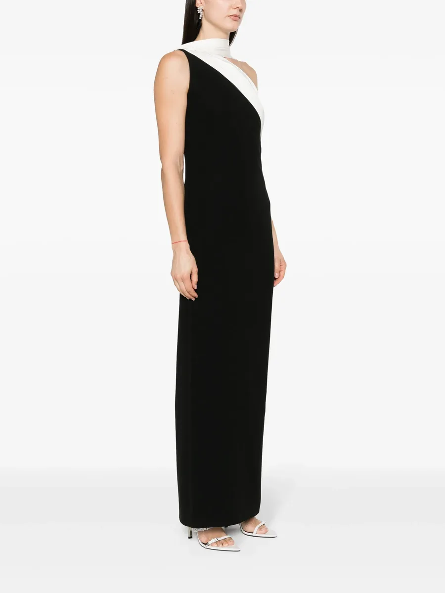 one-shoulder cady maxi dress 5